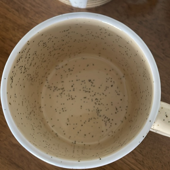 Set of 4 Anthropologie Ceramic Coffee Cups - Picture 4 of 7